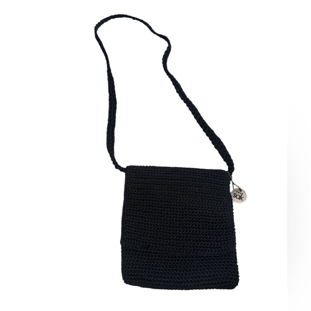 The Sak Midnight Crochet Crossbody Bag